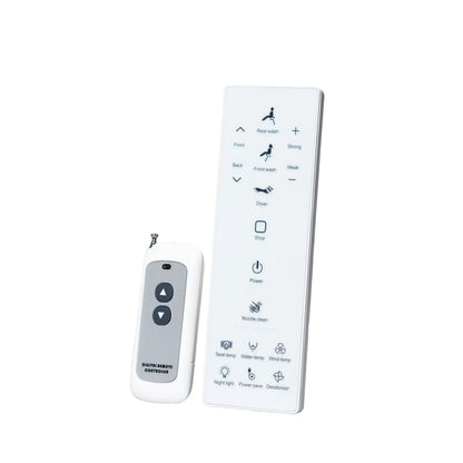 bidet toilet lift feature remote