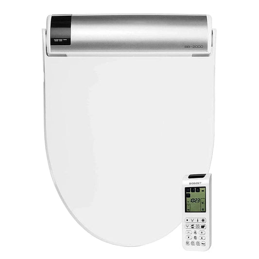 Bio Bidet Bliss BB-2000 Smart Toilet Seat, Remote Control, Unlimited Warm Water, Vortex Wash with Nightlight - EverFlow Bidets