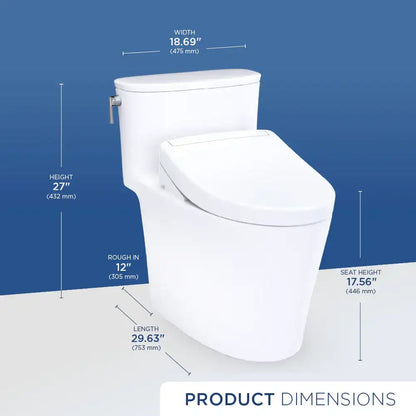 TOTO Aurora MW6863446CUFG#01 Dimensions