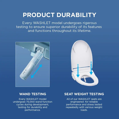 TOTO WASHLET Product Durability Testing