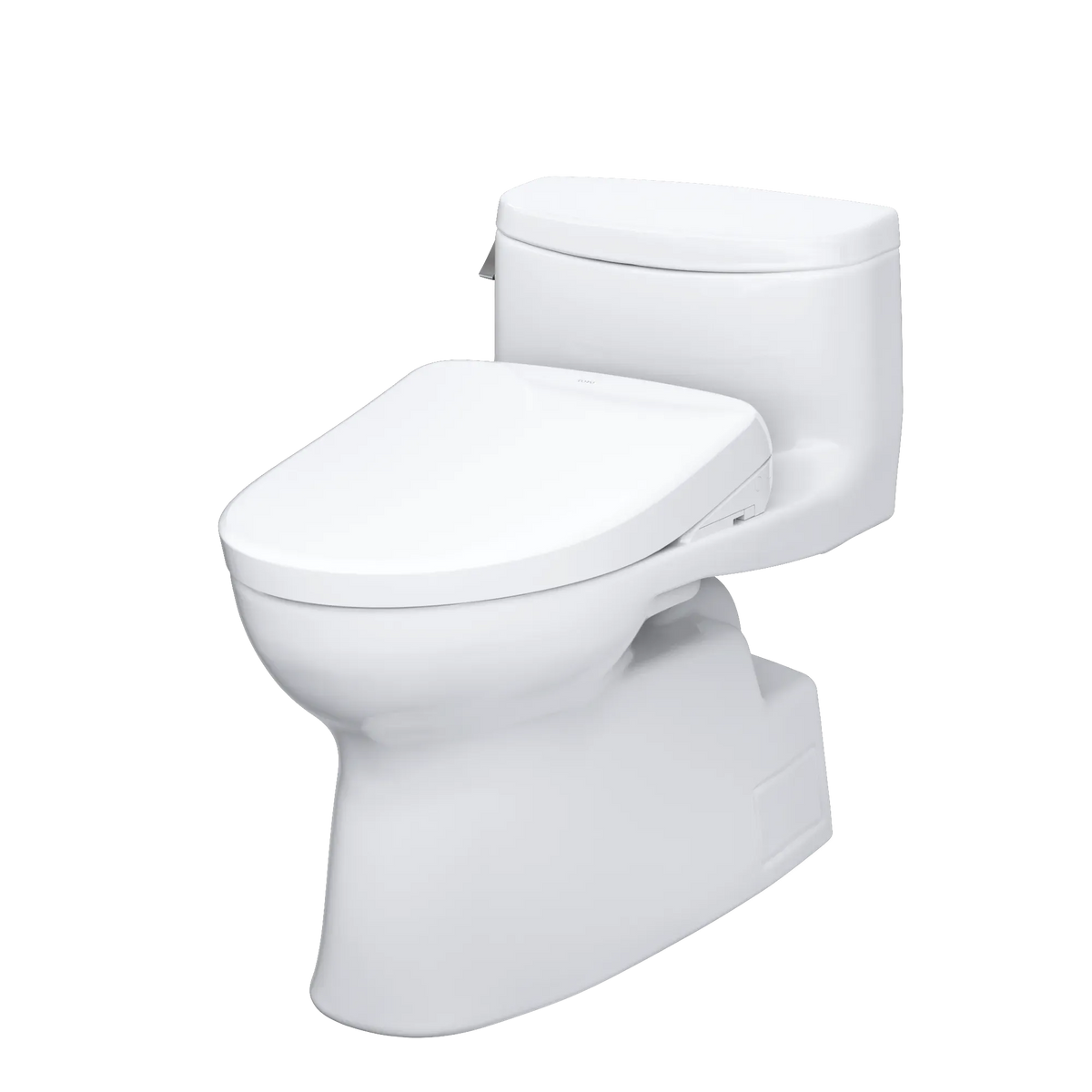 TOTO Carolina II One-Piece 1.28 GPF Universal Height Toilet and S7 Bidet Seat MW6444726CEFG#01 - EverFlow Bidets