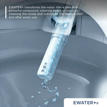 TOTO Ultramax WASHLET+ S7 1.6 GPF Universal Height Toilet MW6084726CSFG#01