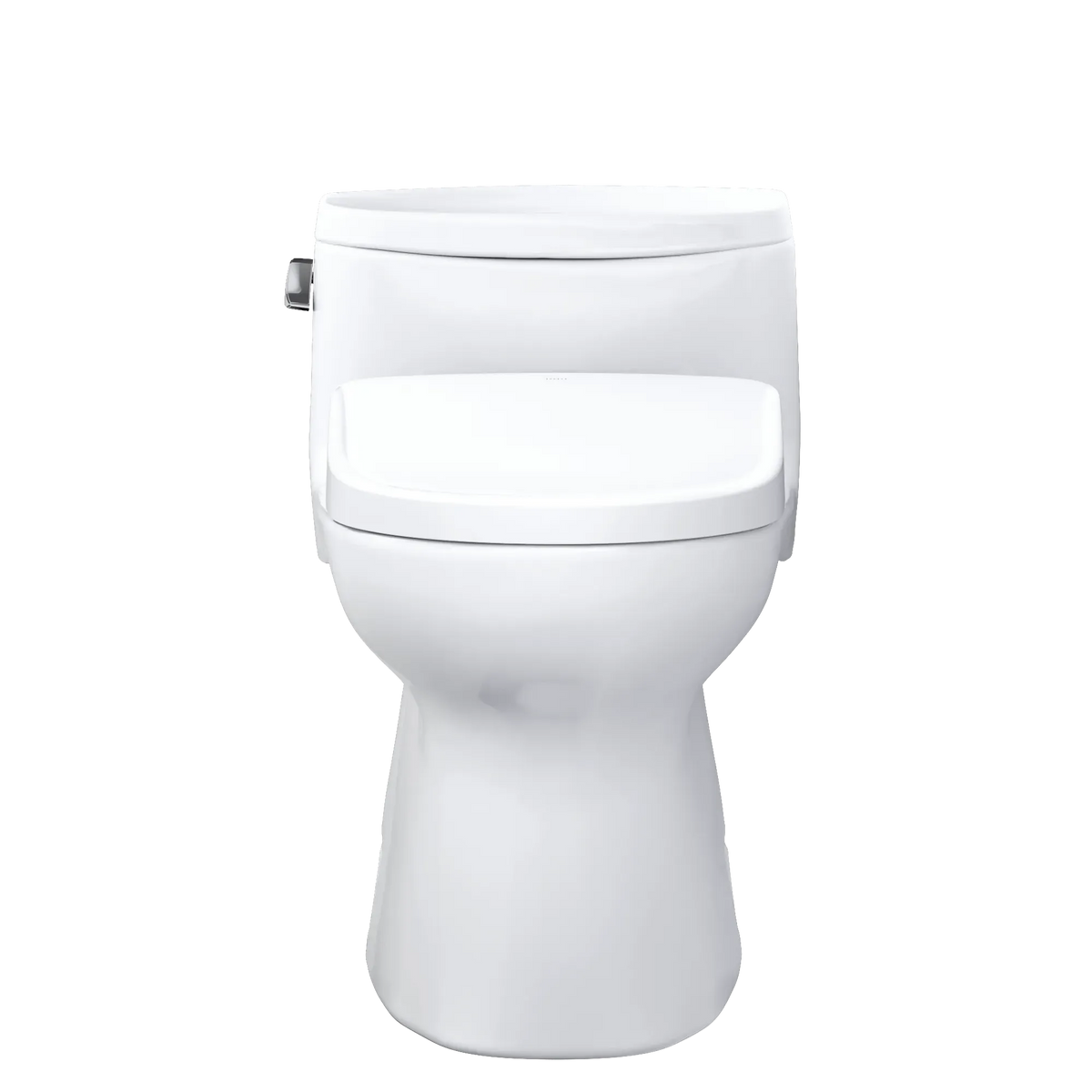TOTO Carolina II One-Piece 1.28 GPF Universal Height Toilet and S7A Bidet Seat MW6444736CEFG#01 - EverFlow Bidets