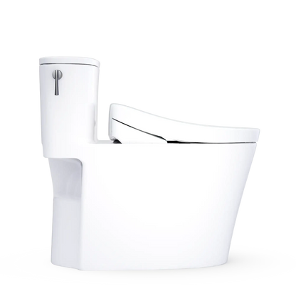 TOTO Aurora WASHLET+ S5 One-Piece Elongated 1.28 GPF Toilet with CEFIONTECT