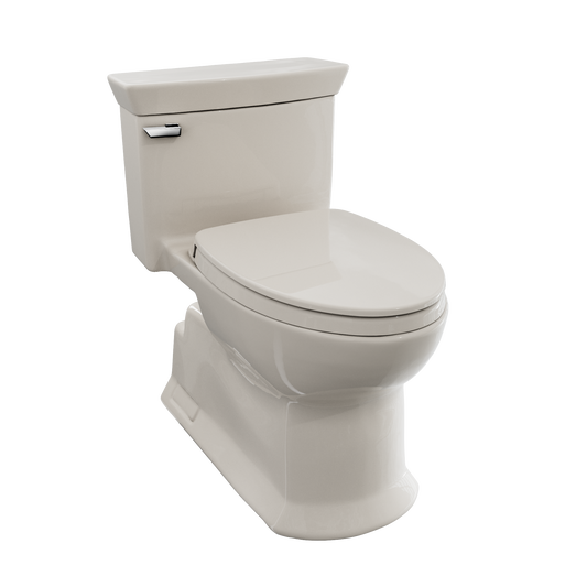 TOTO Soirée One-Piece Elongated 1.28 GPF WASHLET+ Ready Universal Height Toilet with CEFIONTECT MS964124CEFG#12
