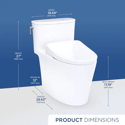 TOTO Aurora MW6864736CEFG#01 Dimensions
