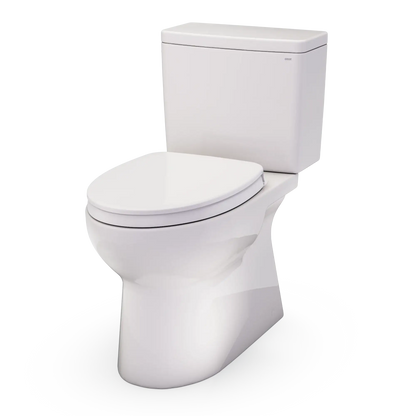 TOTO Glaston Two-Piece Elongated 1.0 GPF WASHLET+ Ready Universal Height Toilet with CEFIONTECT MS472124CUFG#12