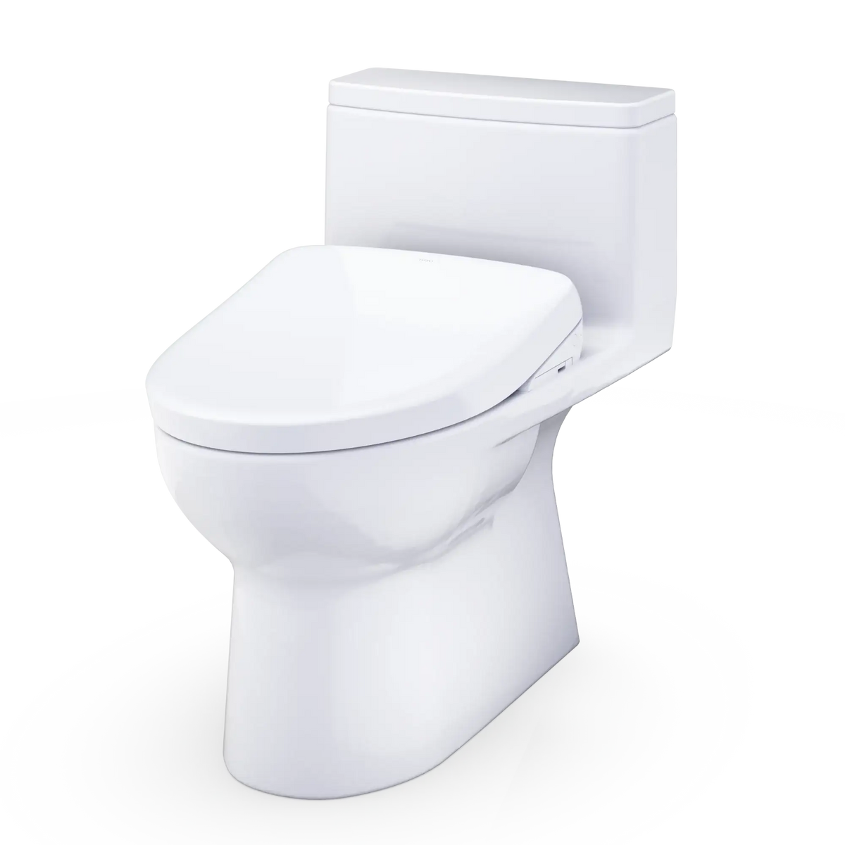 TOTO Redington WASHLET+ S7A One-Piece Elongated 1.28 GPF Universal Height Toilet MW6724736CEFG#01