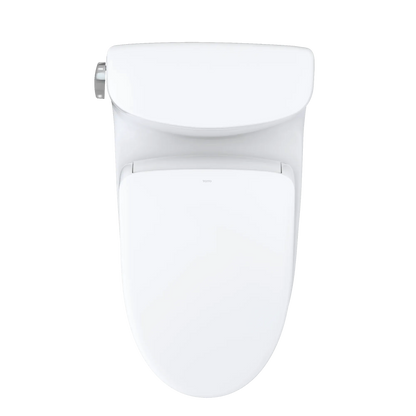 TOTO Carolina II One-Piece 1.28 GPF Universal Height Toilet and S7 Bidet Seat MW6444726CEFG#01 - EverFlow Bidets