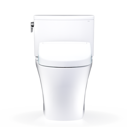 TOTO Nexus WASHLET+ S5 Two-Piece Elongated 1.0 GPF Universal Height Toilet with CEFIONTECT MW4423446CUFG#01