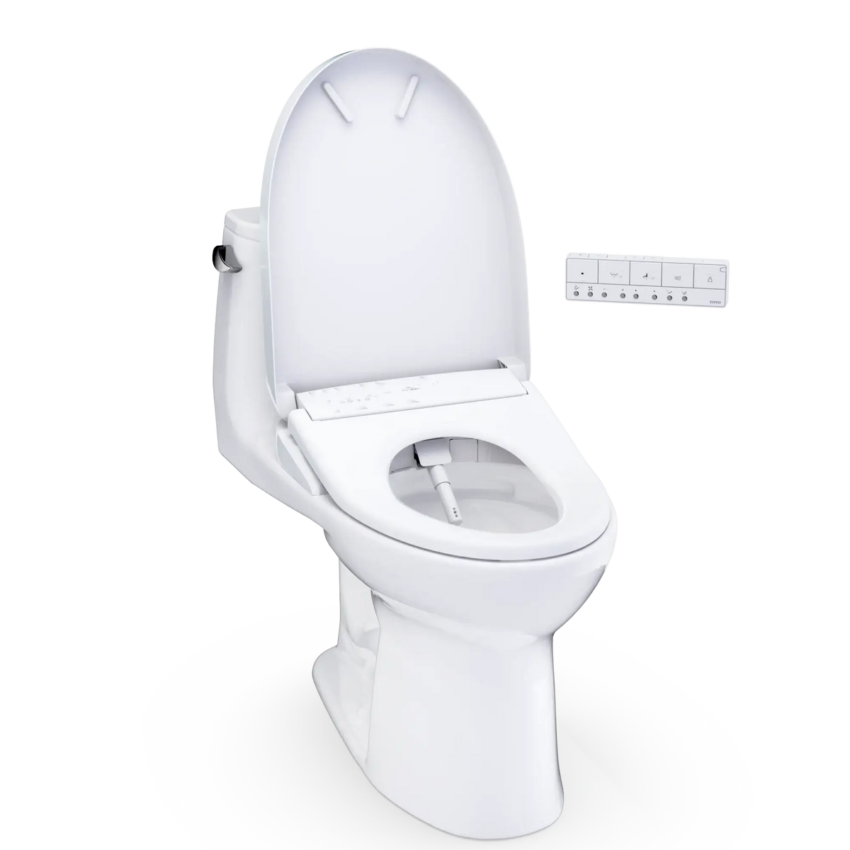 TOTO Ultramax WASHLET+ S7 1.6 GPF Universal Height Toilet MW6084726CSFG#01